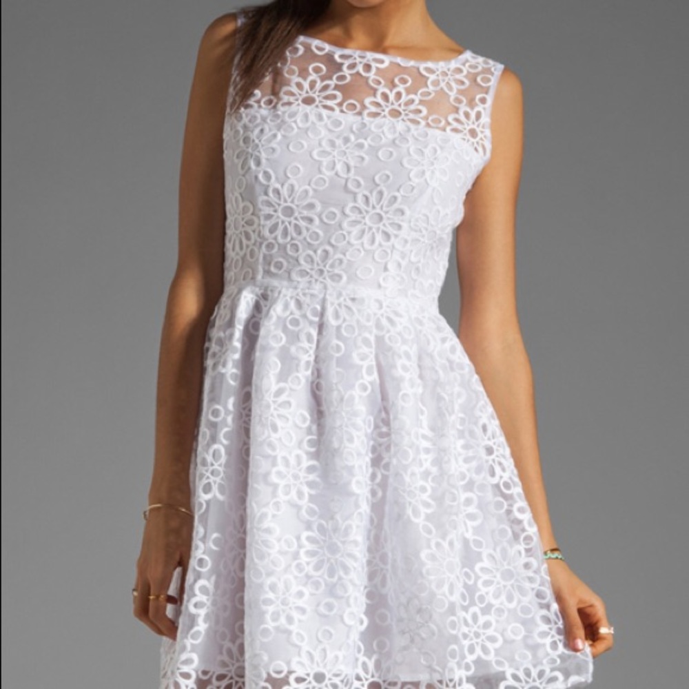BB Dakota > White > Floral > Dress > 6